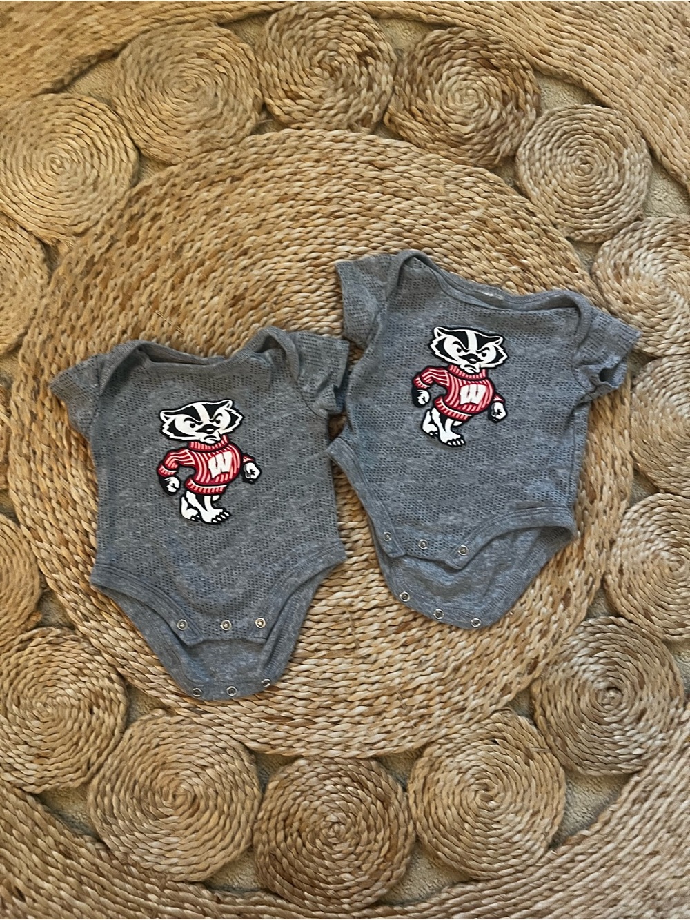 Wisconsin Badger Onesie 0-3 Months